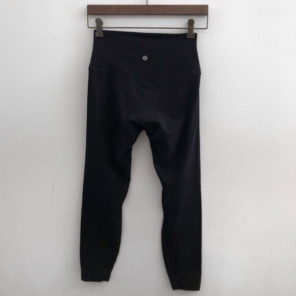 LULULEMON Align High-Rise Pant 25" in Black Size 6 - Picture 3 of 9